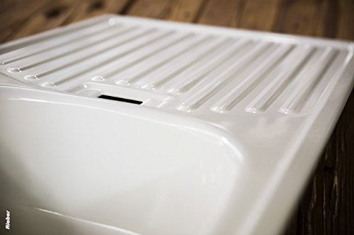 Rieber Einbauspüle E 86 K links, weiß, 72010902 - 4