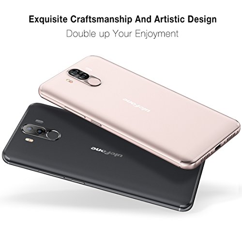 Ulefone Power 3Â Android 8.1Â sbloccato smartphone 6Â Gb + GB doppia fotocamera posteriore + Dual fotocamere anteriore 6080Â mAh batteria grande viso + identificazione delle impronte digitali 15,2Â cm MTK6763Â Octa-Core fino a 2.0Â GHz con rete 4Â G, OTG, Dual SIM