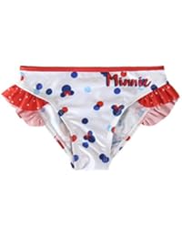 Minnie Mouse Disney, Culetin Baño - Bikini para niñas, color rojo