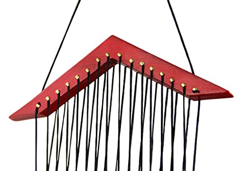 FakeFace® Metall Windspiele Klangspiele Klangröhren Klangstäbe Windchime 15 Rohre Handgefertigt Haus-/ Garten-Deko - 5