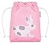 Produktbild Hase Wasserfest Schwimmen/ Schuhe/ Fitnessstudio/ PE/ pink gepunktet Rucksack Tasche von Izabela Peters Gracie's Garden