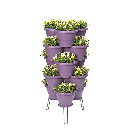 elho Corsica Vertikaler Garten Standard Medium – Anthrazit - 2