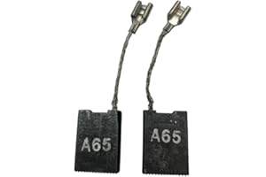 Trade-Shop Lot de 2 balais de charbon moteur 6 x 16 x 24 mm Compatible avec marteau perforateur Würth, Bosch, Berner BTI, marteau burineur, inscription A65/A69