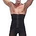 Produktbild Zhuhaitf gute Qualität For Men Cincher Girdle Waist Tummy Trimmer Belt Waist Trainer Corset with 3 Hooks Father Boyfriend Gift