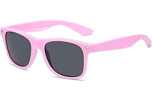 DRERIO Lunettes de soleil pour polarisées pour Protection UV pour garçons, filles, bébés, enfants, lunettes polarisées de 3 à 8 ans