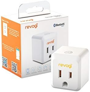 Revogi Smart Meter Plug 2nd Generation SPB411B, Control &amp; Schedule Lights and Appliances, Bluetooth, Energy Management Reporting, Apple Watch Compatable by Revogi