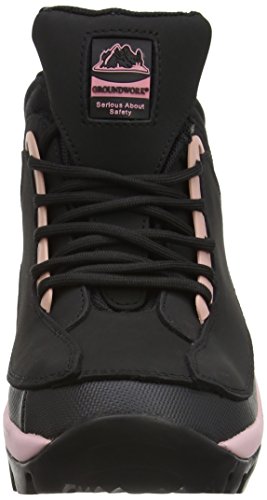Groundwork Damen Arbeit Stiefel Stahlkappe Stiefel Boots Leder Oberteil GR386 von - 4