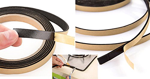 Open Buy - Guarnizione adesiva, impermeabile, per piano in vetroceramica / lavello, finestre, ecc