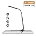 Price comparison product image SPECTSUN Usb Desk Lamp, Pc Light, Protable Black Gooseneck Light by, Usb Light Led Light/Desk Lamp Black/Light Usb Lamp For Work/Read Light/Table Lamp/Gooseneck Lamp/Portable Light/Led Reading Lamp