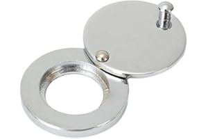 Zoegneer Guckloch-Abdeckung, Volle Kupferabdeckung Anti-diebstahl-Tür-Katzenaugen-Abdeckung Verwendet Für Tür-Viewer-Abdeckungs-Schutzhülle