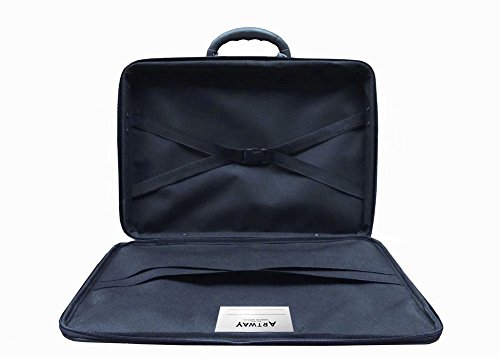 Artway Portfolio Carry Case with Water-Resistant Cover - Internal & Side Pockets - Wholesale Pack - 10 x A3