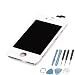 Produktbild LL TRADER für iPhone 4S Weiß Lcd-Touchscreen-Display Reparatur-Wiedereinbau mit Werkzeug und Vorder komplett Glas