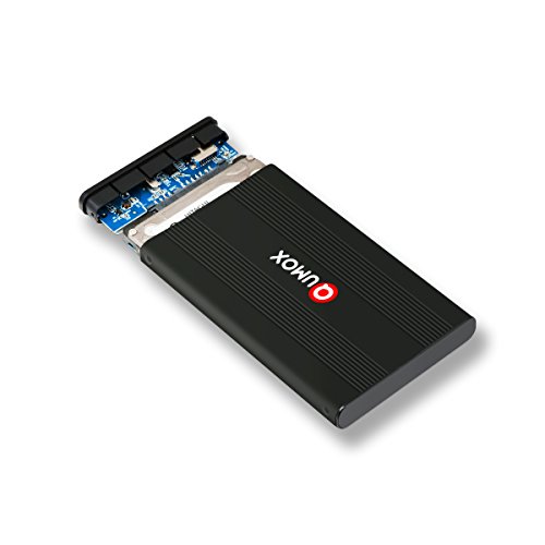 QUMOX USB 3.0 Externes festplatten Gehäuse für 9.5mm 2.5 zoll SATA SSD HDD mit USB3.0 Kabel Werkzeuglose - 3