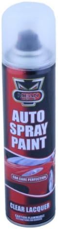 2 x Auto Car Clear Lacquer Spray Paint Can Purpose DIY Interior Exterior Aerosol