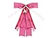 Produktbild pinke, große elegante und auffallende Auto- Geschenkschleife 45 mal 50 cm