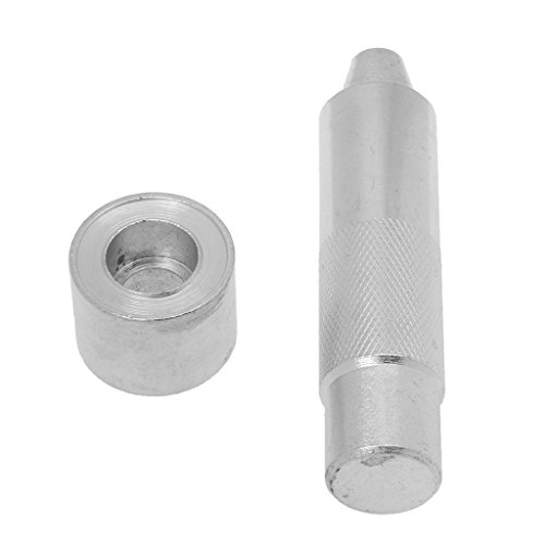 Ösenstanze Einschlagwerkzeug + Lochstanze + Einschlagösen – Geeignet für Ösen – 20mm - 4