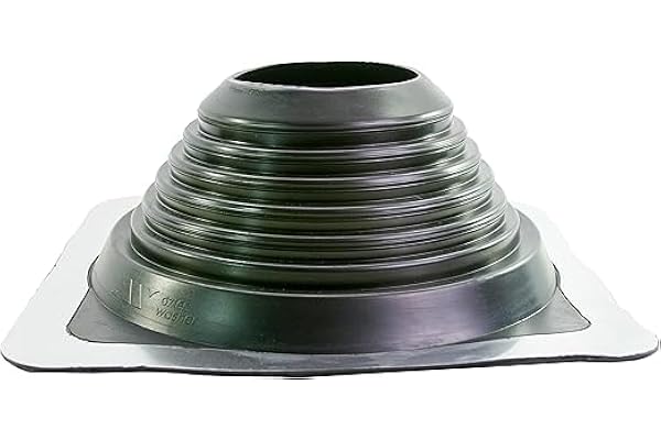 MASTER FLASH® Standard #7 Flexibel takövergång EPDM-tätning anti-vatteninträngningskrage temperaturbeständig skorstensskydd rör kablar paneler (140–355 mm) (SQ701BA-SET)