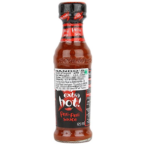 Nandos Extra Extra Hot Peri Peri Sauce, 125ml RS.224 (25.00% Off) - Amazon