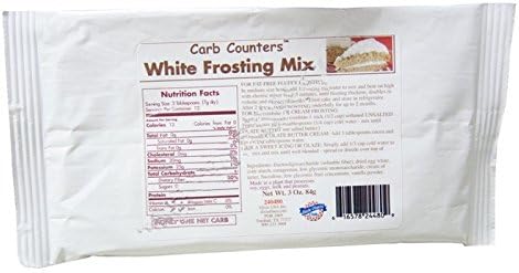 Dixie Carb Counters White Frosting Mix 84 g, Low Carb, Sugar Free