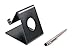 Produktbild DURAGADGET 2 in 1: Schwarze Halterung für Tische & Regale und Touchscreen-Eingabestift für Caterpillar CAT S60 Smartphone