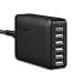 Produktbild NOOT 60W 6-Port USB-Ladegerät mit Qualcomm Quick Charge 3.0 und i-DTek Technologie Desktop-Ladestation für iPhone, iPad, Samsung Galaxy, Nexus, Google, HTC, Motorola, LG