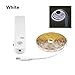 Produktbild 1 m Warmlicht LED Schrankleuchte Wireless PIR Bewegungsmelder LED Strip SMD 60 LEDs/m Unterbettkommode Kleiderschrank Treppen Notlicht Weiß