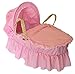 Moses Dressing Set Pink with Polka Dot Ribbon Trim by eBabygoods