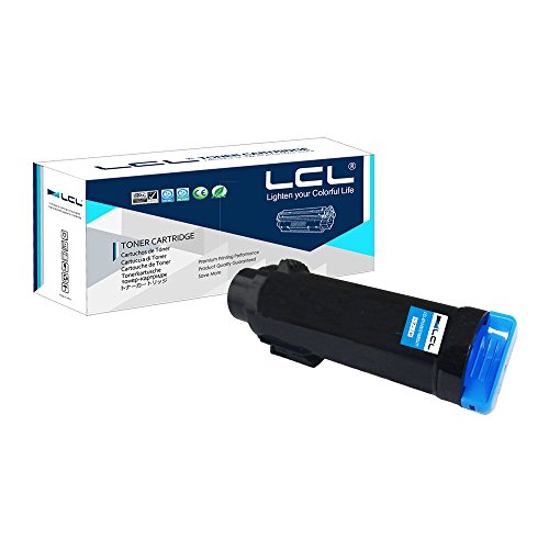 LCL 6510 6515 Toner Cartridge Replacement for Xerox 6515 6510 6515DNI 6515DNW 6515N 6515NW Replacement for Xerox 106R03477 106R03473 2400PAGES (1 Cyan)