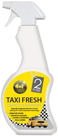 Taxi Fresh Car Stain &amp; Odour Remover for Car Interior Fabrics, Upholstery &amp; Carpets | 500ml trigger spray.