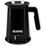 Calentador espumador de leche (Negro)