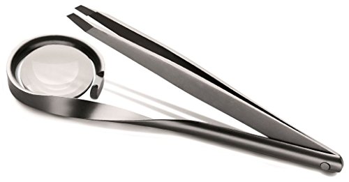 Rubis Tweezers Classic with Magnifier