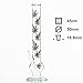 Produktbild Tabakpfeife Green XXX Amsterdam Leaf Glass Bong- Ø:50mm- H:45cm - SG:18.8er