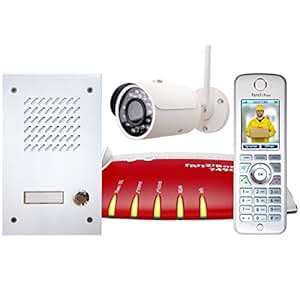 L-TEK Full HD IP Kamera LC30 für Fritzbox (3MP, WIFI, Aussenkamera ...