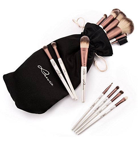 Luvia Cosmetics – Prime Vegan Make Up Pinselset mit 15 Schminkpinsel im Set – Vegane Kosmetikpinsel ideal als Geschenkidee oder als Muttertag Geschenk - 7