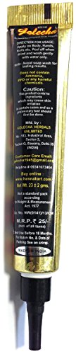 3x Herbal Tattoo Tubes Black by Golecha (75g) - 9