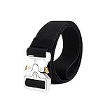 EIGENSCHAFT: Dieser Gürtel passt problemlos zu Jeans, Freizeithosen und Outdoor-Sporthosen. Ideal für den täglichen Gebrauch, Büroarbeiten, Outdoor-Sportarten wie Angeln, Wandern, Camping usw.