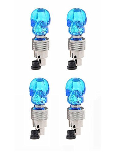 A&A Automobile® Blue Skull Car Tyre LED Motion Sensor Set Of 4 for Tata TUV 300 RS.299 (70.00% Off) - Amazon