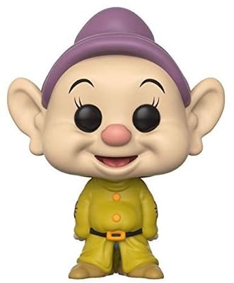 Funko- Figurine Pop Vinyl Disney Snow White Dopey, 21718