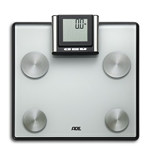 ADE BA 1205 Körperanalysewaage (Tragkraft 150 kg), Weiß - 2