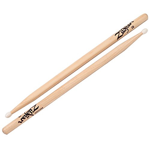 Zildijian 2B Nylon Natural Drumsticks
