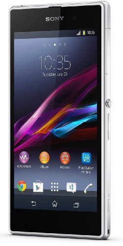 Sony Xperia Z1 Smartphone d  bloqu   4G  Ecran  5 pouces - 16 Go - Android 4 1 Jelly Bean  Blanc  Import Europe 