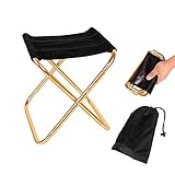 Sprießen Mini Tabouret Chaise de Camping Siège Assise Pliant Portable Pliable Ultra Léger Chaise, Hiking, BBQ, Jardin Pique-Nique Plage(28.5cm*24.5cm*22.5cm)