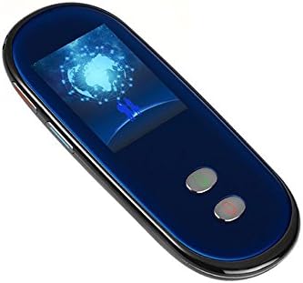 RUICHENXI Professional Real-time Smart Voice Translator Device Language Translator Machine 28 languages Translation Support Wi-Fi/ Mobile phone hotspot/ Blutooth, With Mirco-sim Card slot, Qua-core (Black)