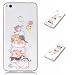 Produktbild P8 lite 2017 Case, Huawei P8 lite 2017 Case, Huawei P8 lite 2017 Hülle, Anlike Schutzhülle Handytasche Cover Case Weiche TPU Silikon Schlank Flexibel Handy Hülle für [Huawei P8 Lite 2017 (5.2 Zoll)] Malerei Stil Design - Katzen