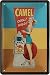 Produktbild Nostalgische Camel Reklame Zigaretten cool - mild 20x30 Blechschild 1188
