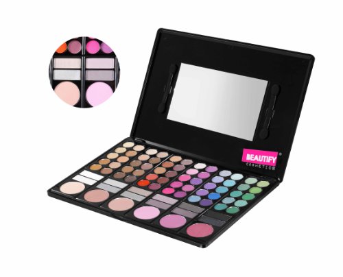 Beautify - 78 Colour Eyeshadow Eye Shadow Blush Cosmetic Makeup Palette