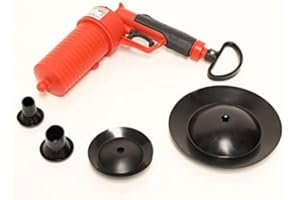 PRESSLUFT ROHRREINIGER Rothenberger Industrial rzemysłowy Środek do Czyszczenia Rur Sprężonym Powietrzem, Czarny/Czerwony