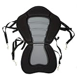 Asiento para kayak acolchado de lujo para trabajo pesado, poliéster 600D y material de neopreno.