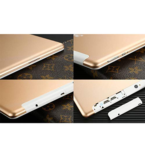 Floridivy Ersatz für Android 7.1 10-Zoll-Tablet 1920x1200 Android Dual-Kamera-Tablette Mutlti HD-Bildschirm Octa-Core-Kamera WiFi Dual-Kamera PC-EU-Stecker Localgold3