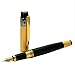 Imported New HERO 901 Medium Nib Fountain Pen Luxury Black & Gold Stainless RS.395.00